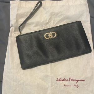 Salvatore Ferragamo wristlet